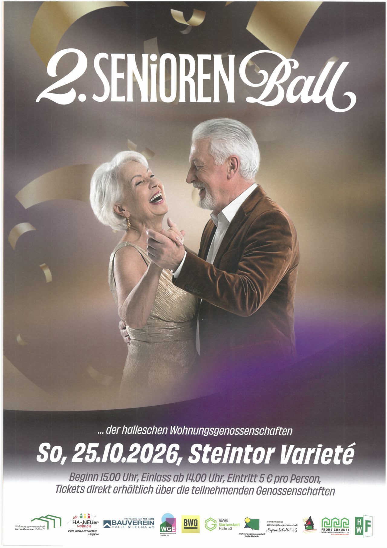 Seniorenball in Halle – Ein Abend voller Tanz, Musik und Begegnungen