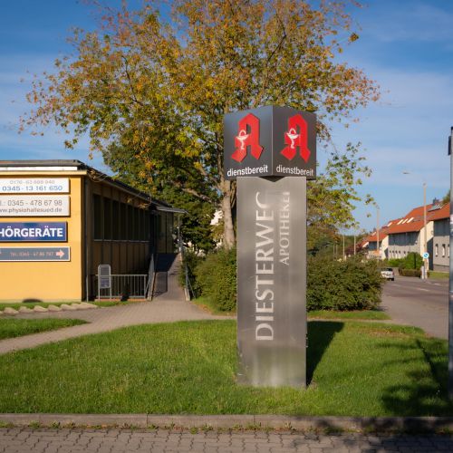 Apotheke und Ärzte in der Diesterwegstraße